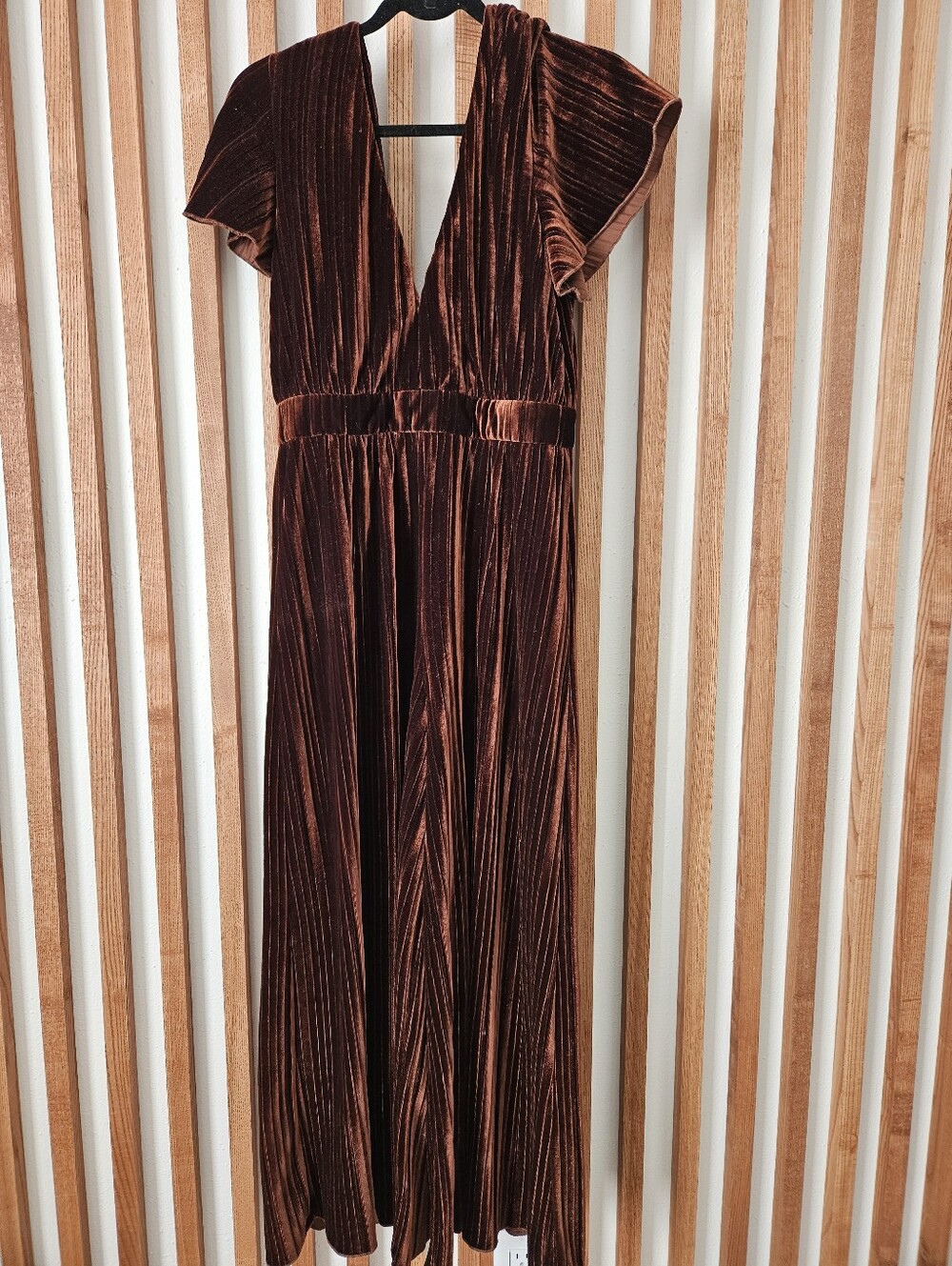 MINKPINK Lex Pleated Velvet Jumpsuit